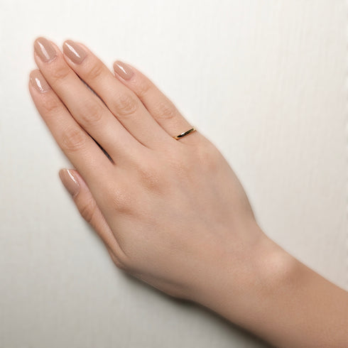 Pinky Ring K18ピンクゴールド ピンキーリング ER-62